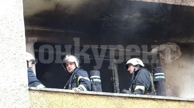 Огнена стихия! Пожар избухна в апартамент в Белоградчик, пострада жена  