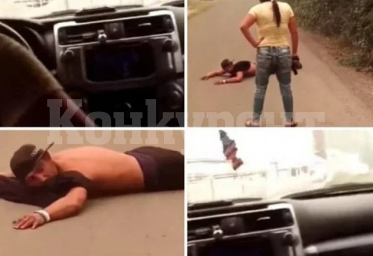 Пироман нямаше шанс! Жена го откри в имота си, взе пистолет и... ВИДЕО