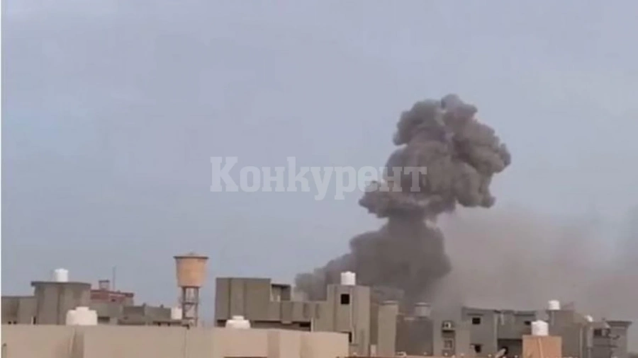 Мощен взрив разтърси Триполи ВИДЕО