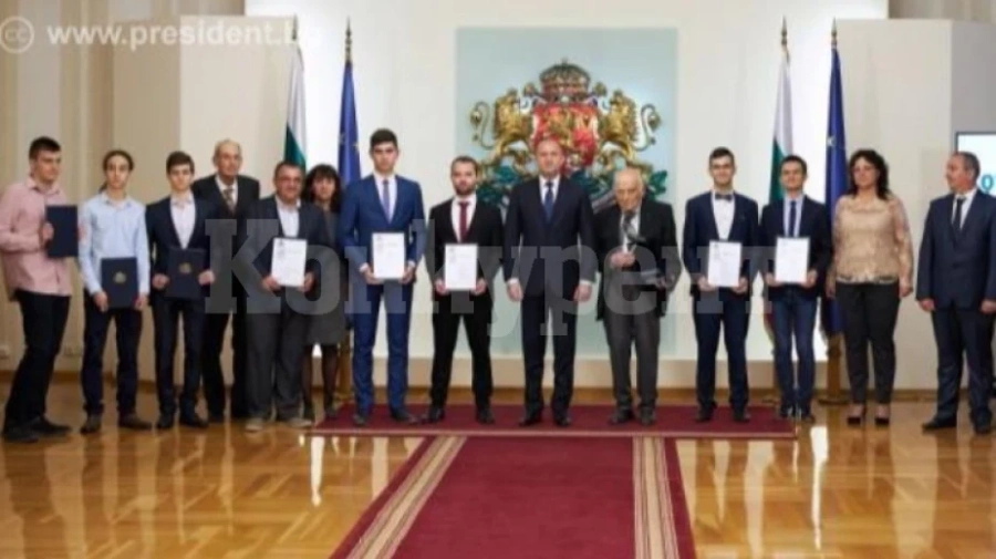 Ученик от Монтана с отличие от президента на България за иновативен проект