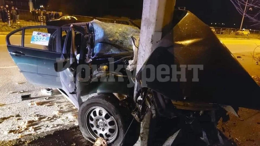 19-годишно момче се бори за живота си след тежка катастрофа с „БМВ“ във Видин СНИМКА