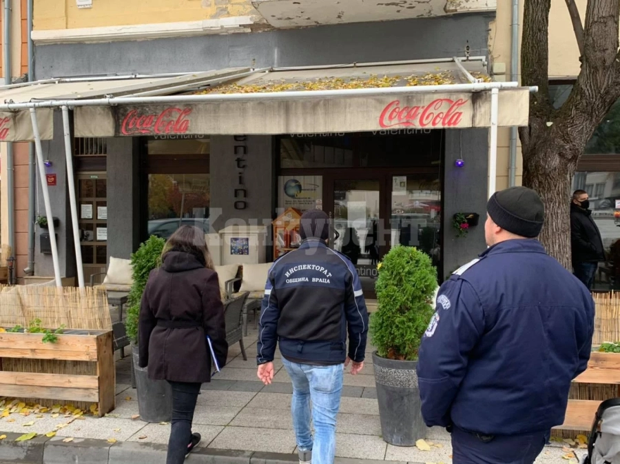 Продължават проверките за спазване на мерките във Враца СНИМКИ