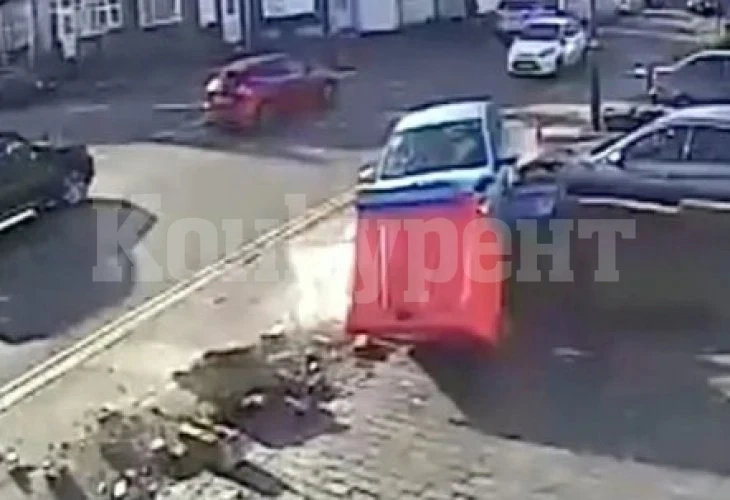 ВИДЕО запечата как водач разби колата си шест пъти за една минута