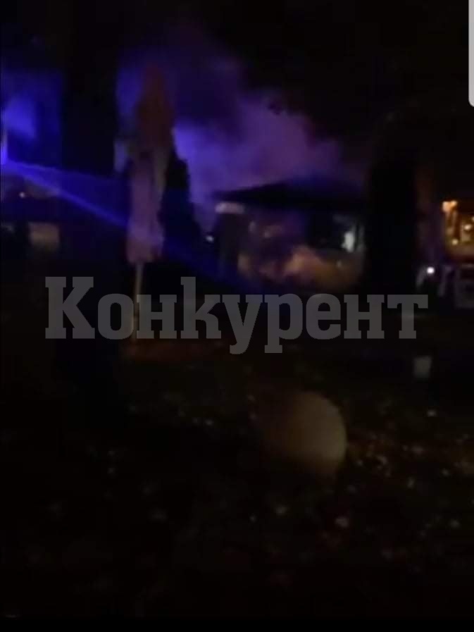 Изгоря заведение във Видин, скъпо на общински съветник СНИМКИ
