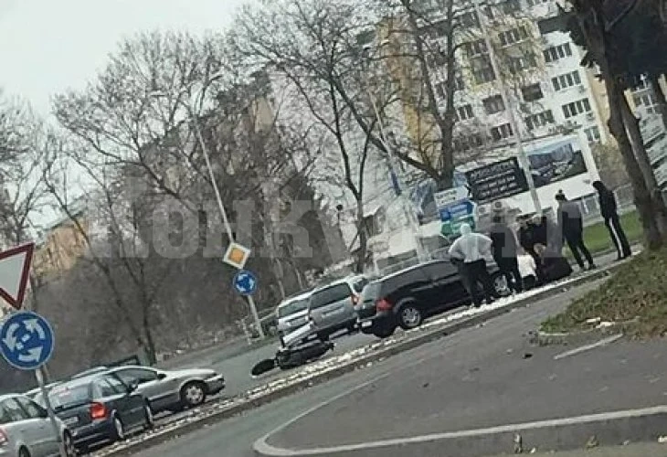 Кошмар с моторист в Бургас