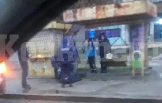 Труп на мъж на автобусна спирка шокира видинчани СНИМКИ