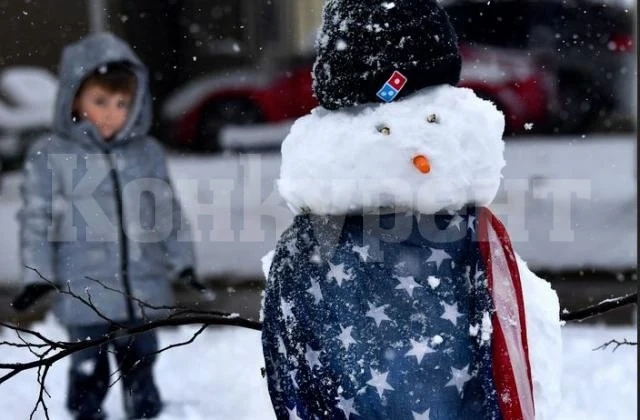 Снежна буря удари юга на САЩ, стотици хиляди без ток