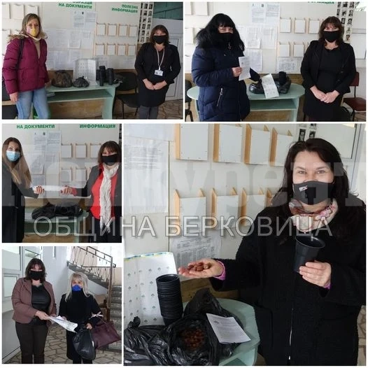 В Берковица раздадоха образователни комплекти за отглеждане на собствено дърво на деца и учиници
