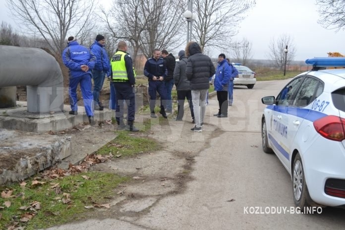 Намериха човешки останки при авария в центъра на Козлодуй СНИМКИ