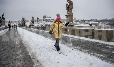 Невиждан мраз във Великобритания и Чехия