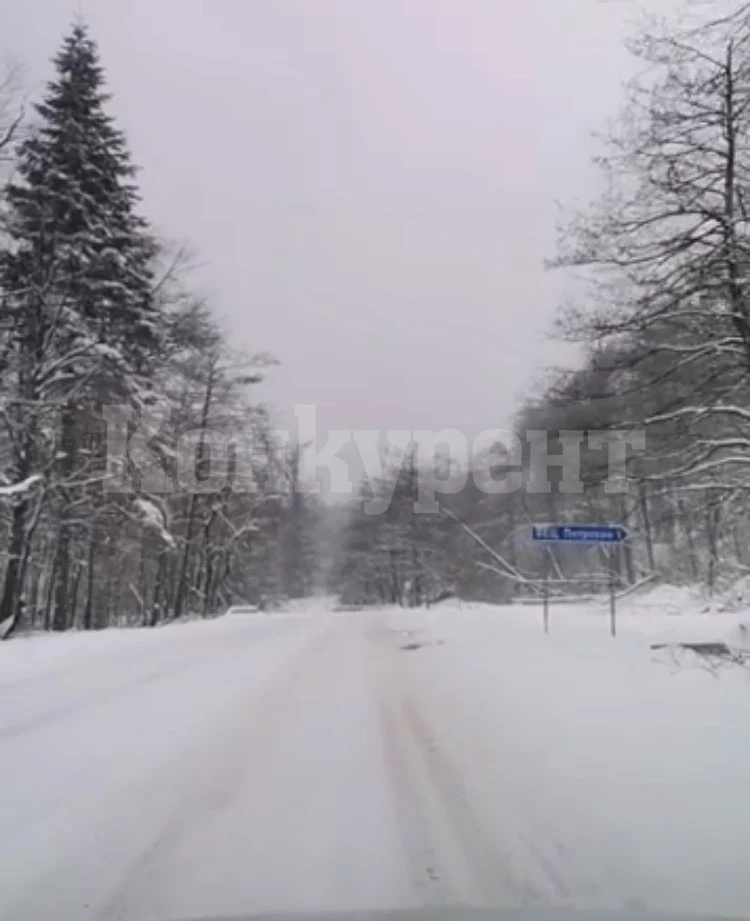30 см сняг на Петрохан, в Монтана е само 5 см