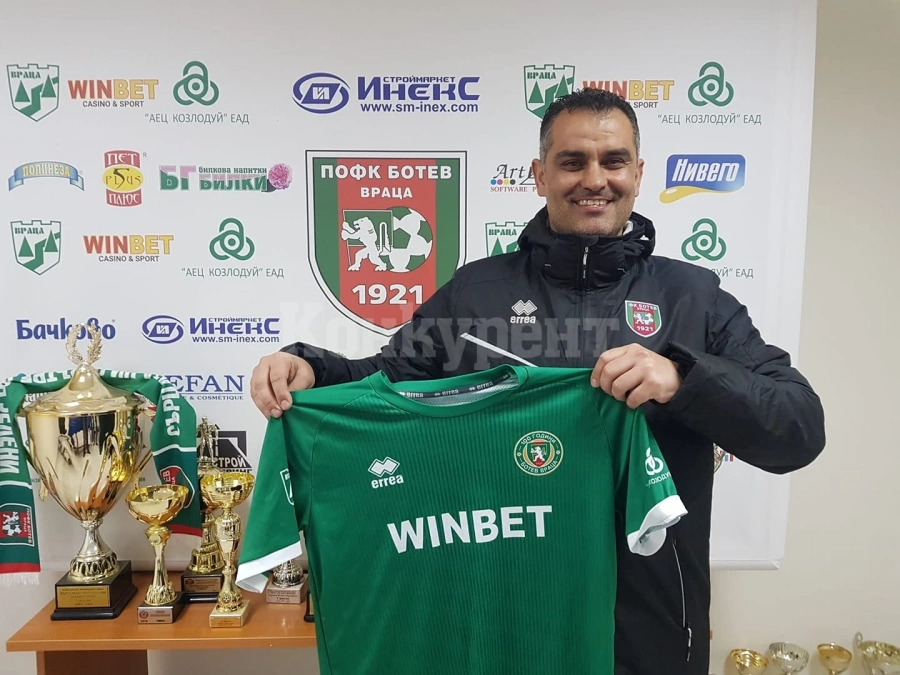 Ботев /Вр/ бързо намери заместник на Тони Здравков