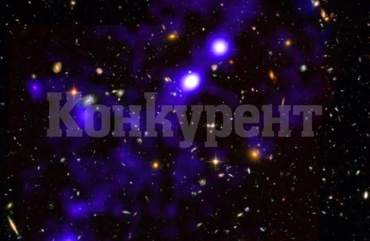 Учени показаха изображение на космическа мрежа в дълбините на Вселената