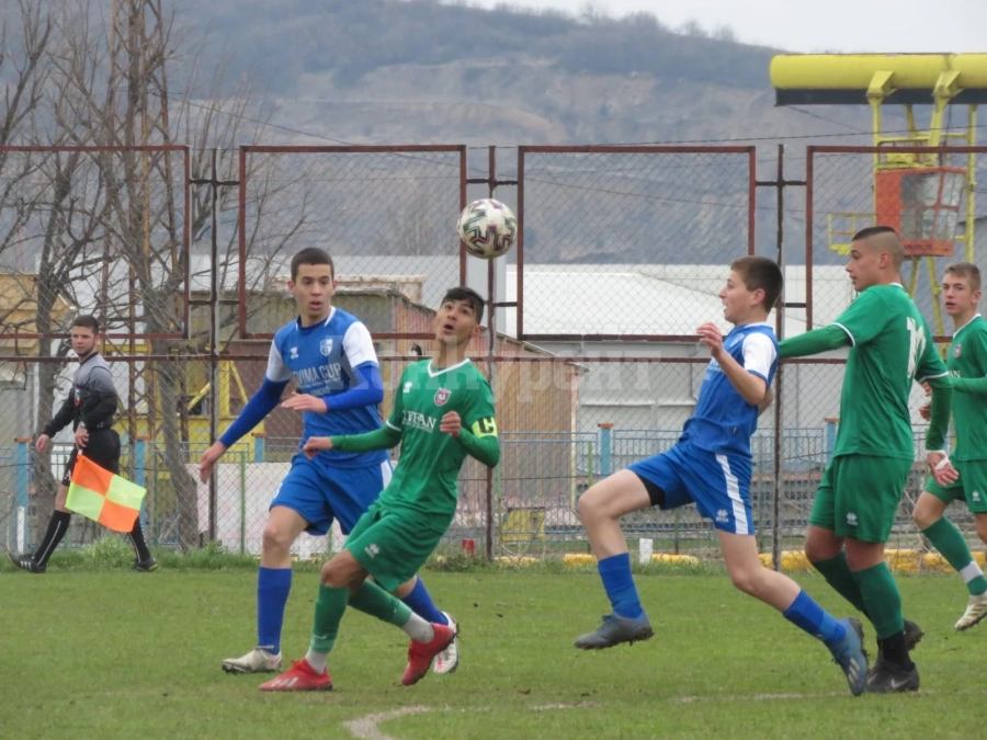 Ботев /Вр/ губи от Спартак 1919 в U15, остава в Топ 5