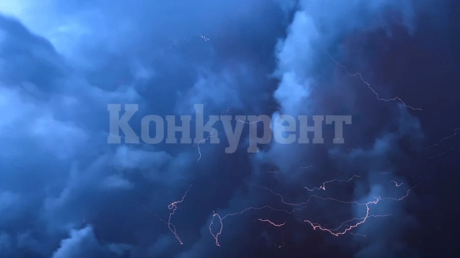 Буреносен облак постави рекорд за най-ниска температура