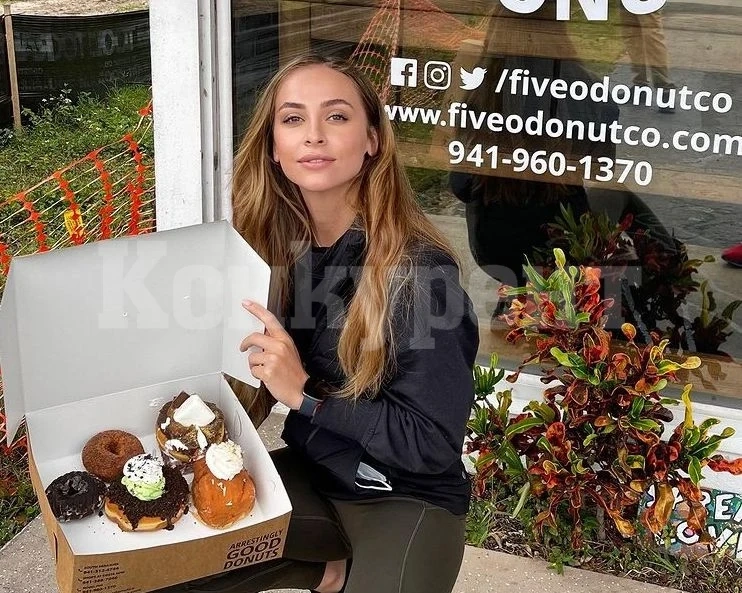 Лолита глези Гришо с домашни хамбургери