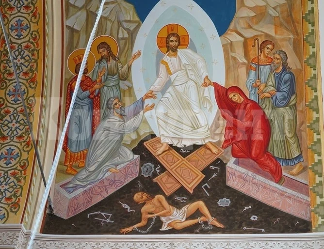 Нови стенописи в храм \