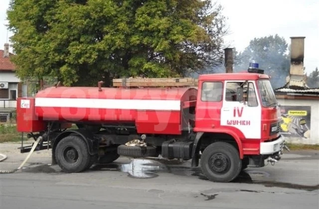 Изгоря барака в Долни Цибър