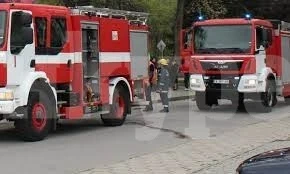 Огнена стихия изпепели цех за преработка на автомобили