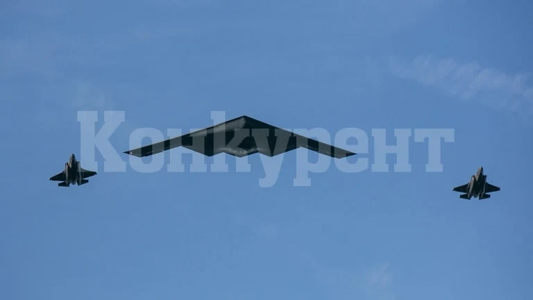 За пръв път в САЩ жена лети с бомбардировача B-2