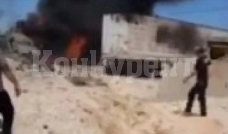 Боен изтребител се разби на метри от жилищна сграда в Лас Вегас
