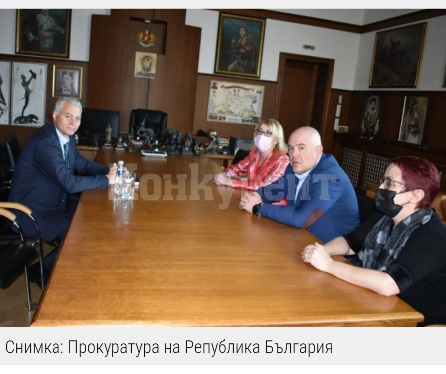 Главният прокурор Иван Гешев прие новия председател на ДАНС Пламен Тончев