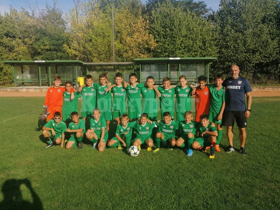 Обявиха официално U11 на Ботев за шампион в зона „Велико Търново”