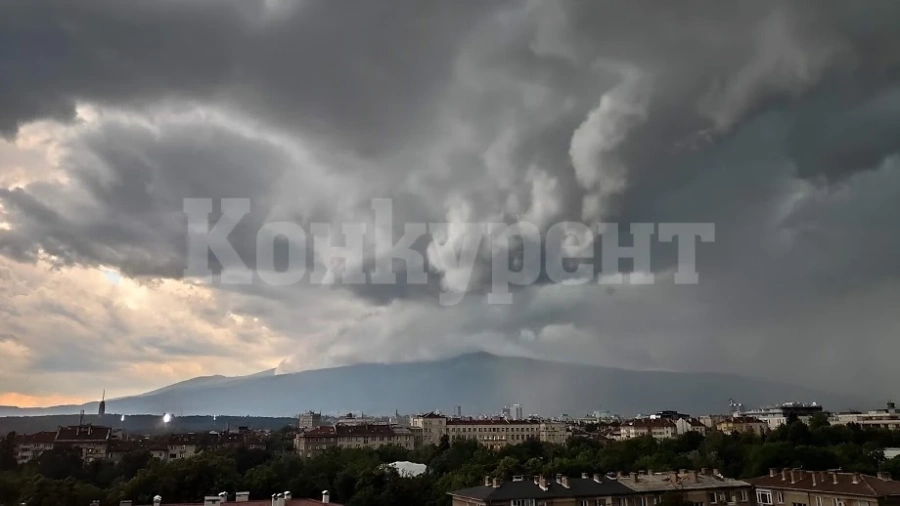 Гръмотевични бури във вторник