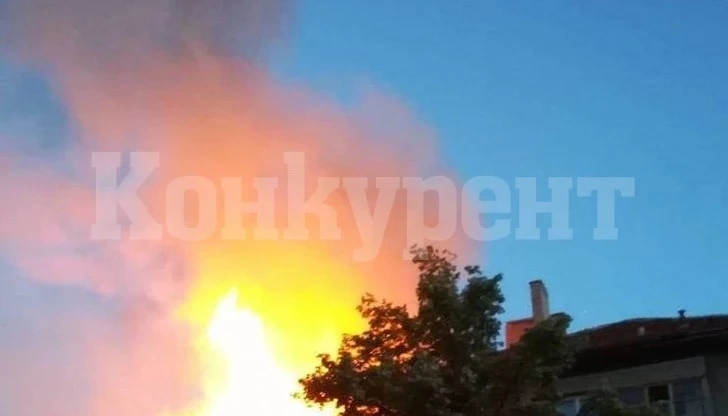 Горя къща във видинско село