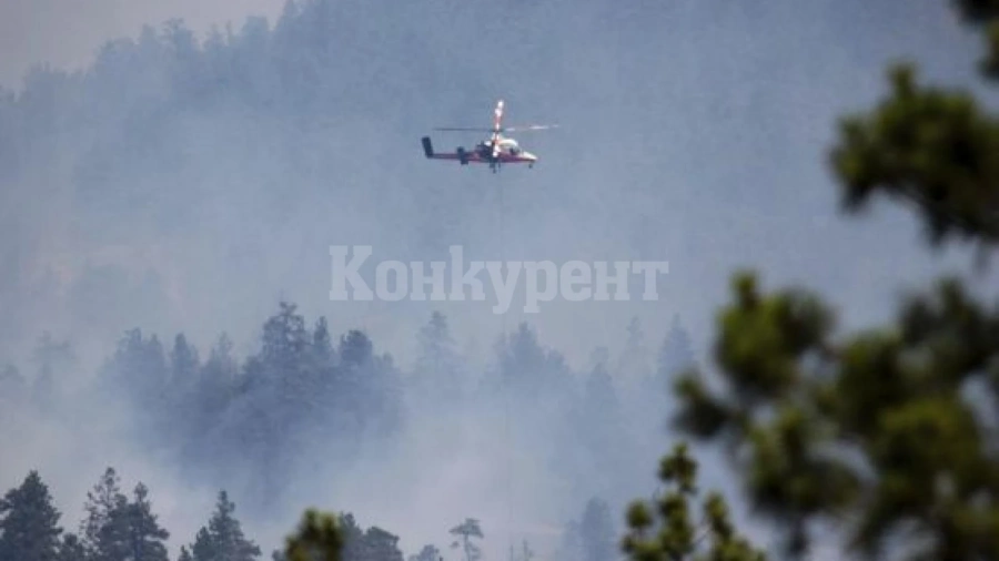 12 000 светкавици разпалиха над 130 пожара в Канада