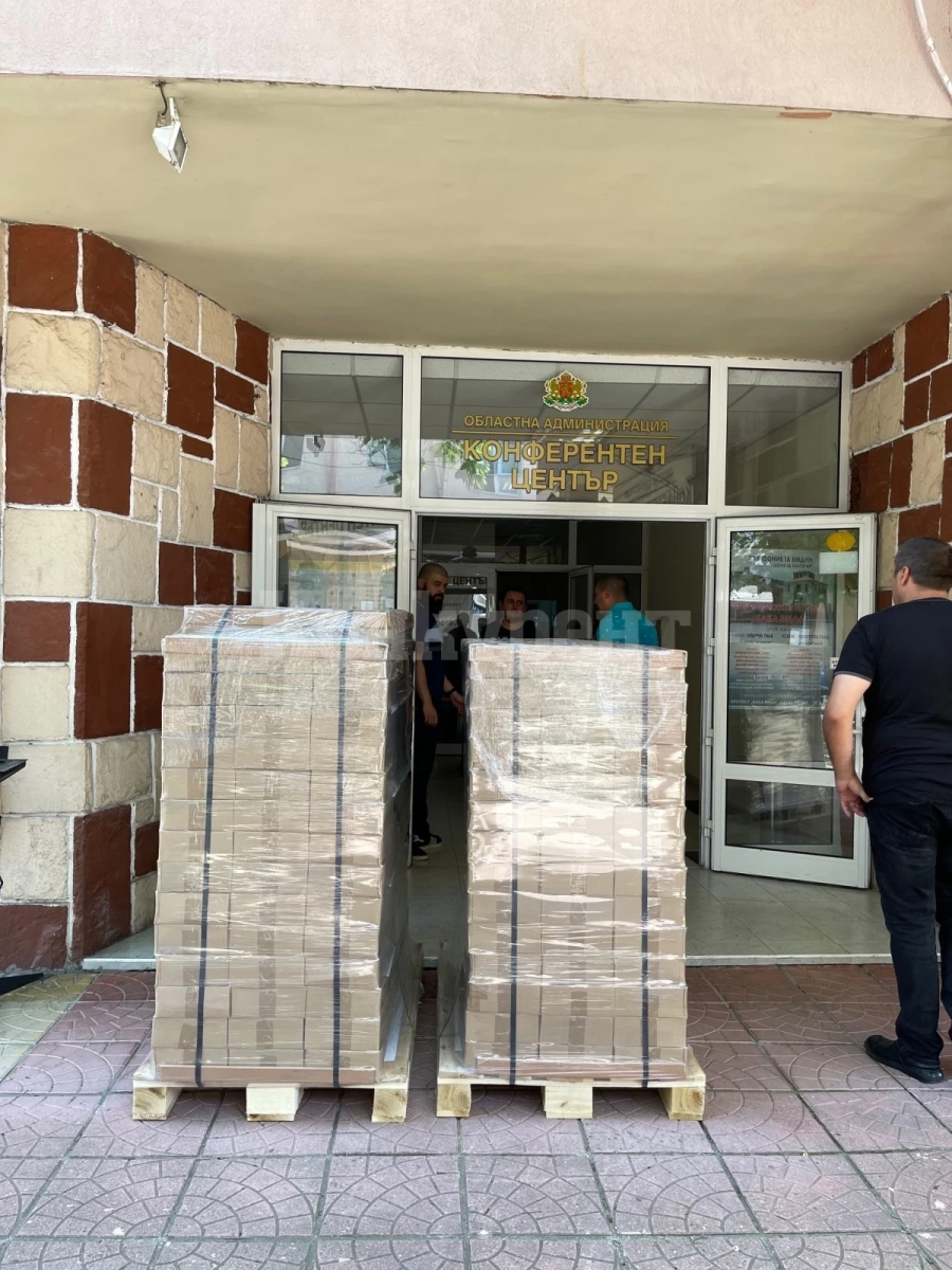 Бюлетините за предстоящите избори за народни представители пристигнаха в Областна администрация Видин