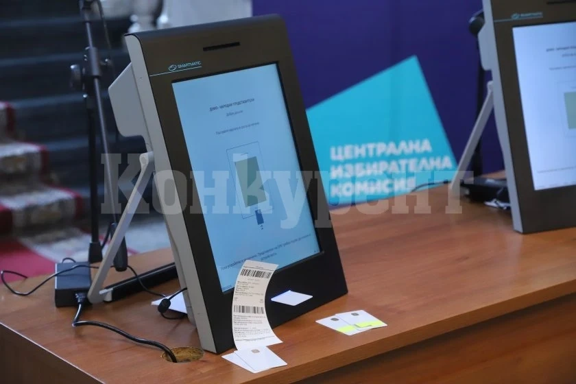 Една машина за гласуване във Враца не работи
