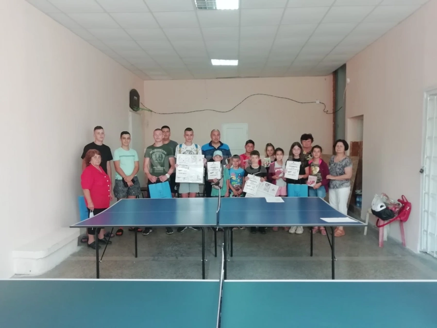 Отличиха победителите в състезанието по тенис на маса в Криводол СНИМКИ