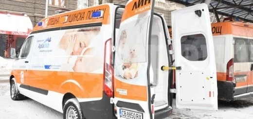 Спешният център във Враца се сдоби с линейка за недоносени бебета