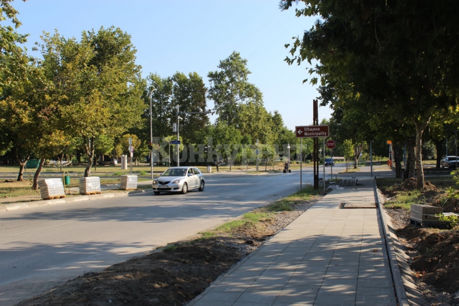 Продължава ремонтът на ул. „Симеон Русков” в Козлодуй