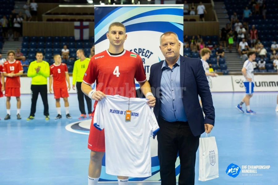 Хандбалист от Локо /Мз/ бе определен за играч №1 за България на европейското