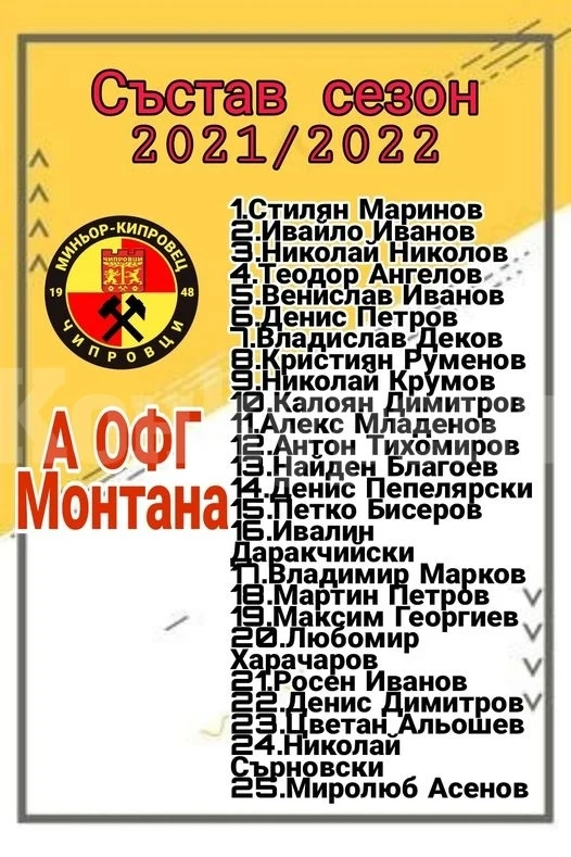 Генерална репетиция за Миньор Кипровец преди старта, картотекираха новите