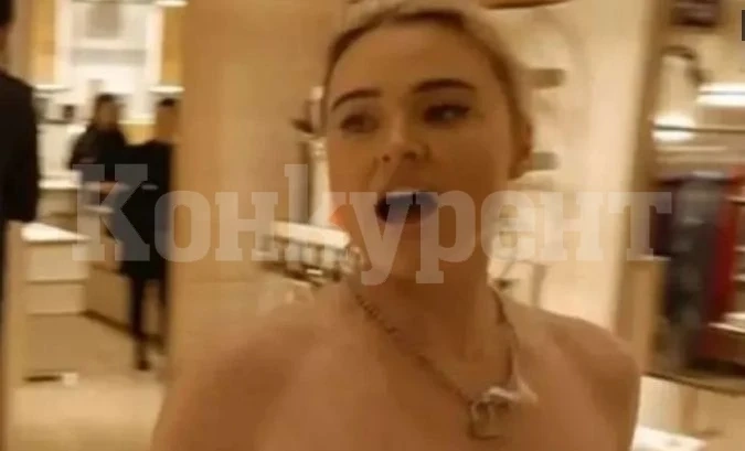 Млада жена нахлу полугола в бутик на Louis Vuitton