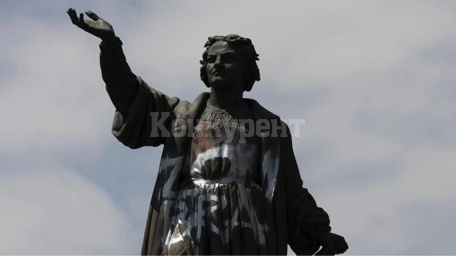 Сменят статуя на Колумб със статуя на индианец