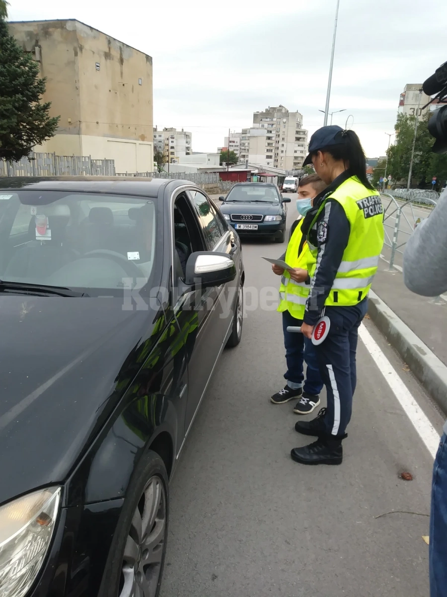Деца от Монтана призовават „Пазете ни на пътя“
