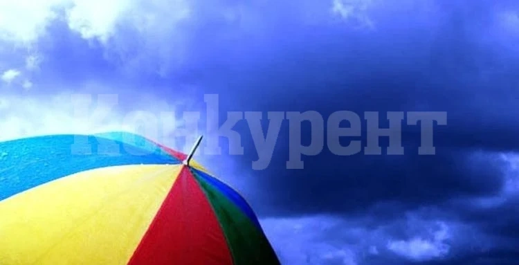 Предимно облачно време, на много места ще вали