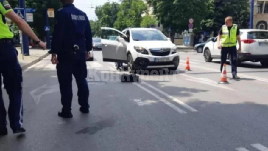 Коли пометоха двама пешеходци в София