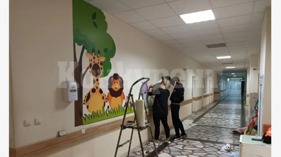 Приказни герои посрещат пациентите на Детското отделение във Враца