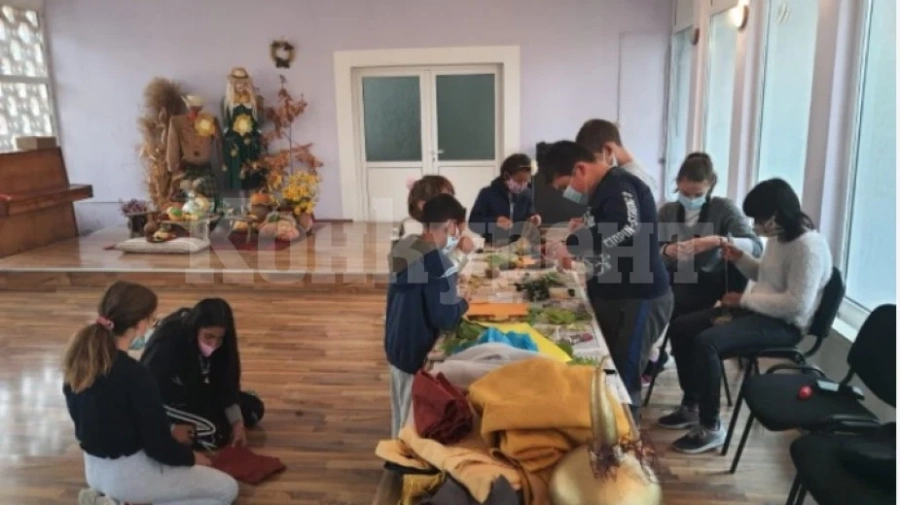 Есенна работилница за децата от град Кула