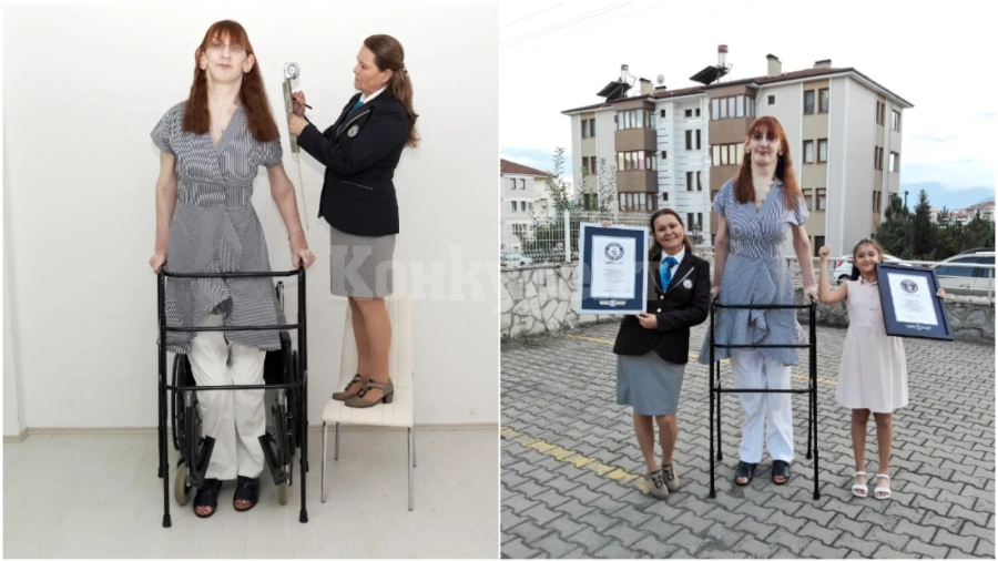 Коя е най-високата жена в света