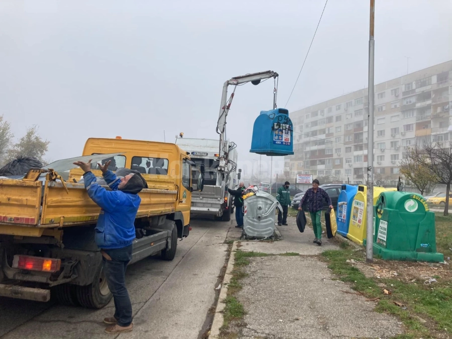 Чистят нерегламентирано натрупани отпадъци във Враца СНИМКИ