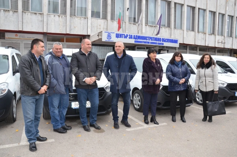 Община Видин закупи нови автомобили за предоставяне на по-качествени услуги