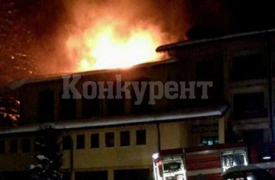 Пожар тръгна от контейнер за смет, засегна и вендинг машина