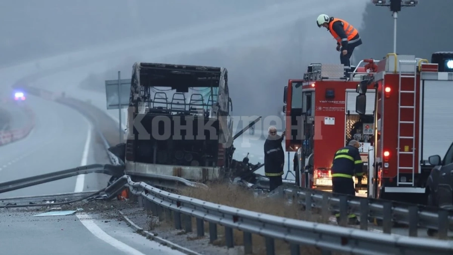 Пътниците в изгорелия автобус били албанци, водачите - македонци