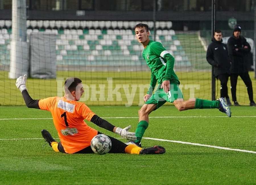 Кадри на Ботев /Вр/ блестят за U17 на Лудогорец